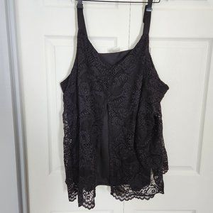 3x EUC DcD jeans brand lace tank